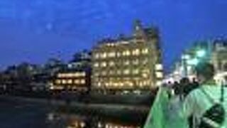 京都中心部に架かる橋