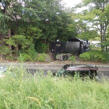 ＳＬが展示されていました