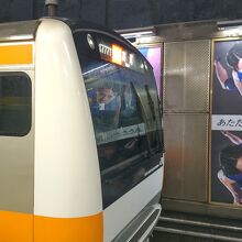 キレイな車両でした