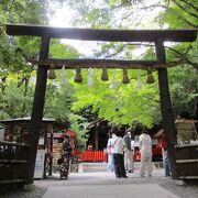 日本最古の様式の鳥居です