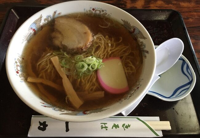 細麺の中華そば