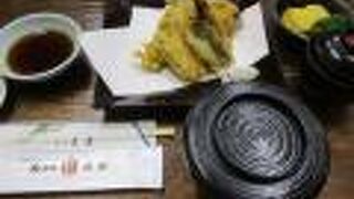 雷門近くの天ぷらの老舗です