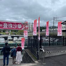 巾着田の曼珠沙華まつりの会場までの最寄駅です。