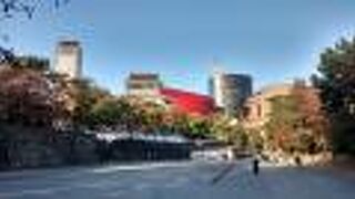 小倉城とリバーウォーク北九州の絶妙な景色が見られて最高