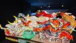 ダイナミックな 「ねぶた」の山車