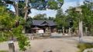 松江藩初代松平直政、徳川家康ほかを祀る。