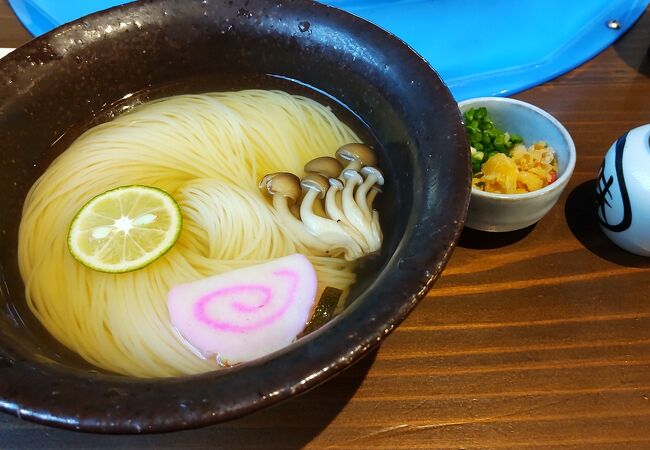 そうめんと釜飯