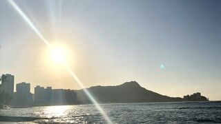 神々しいサンライズ