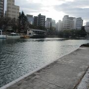 広島市街中心部を流れる川