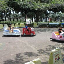 土日はバッテリーカーもある