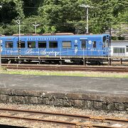 人吉駅に１台停まっています