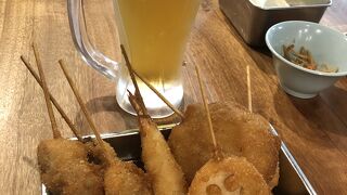 日本一の串かつ 横綱 法善寺店