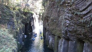 これぞ高千穂峡という景色