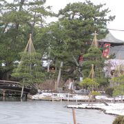 神社の並び