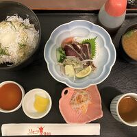 夕食：釜揚げちりめん丼タタキセット