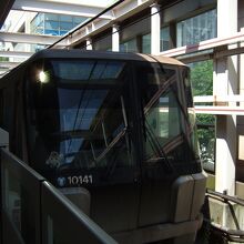 小さくて可愛らしい地下鉄です