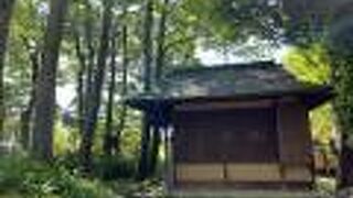 京都から移された佐久間象山宅の茶室