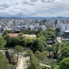 高知市街が一望できます