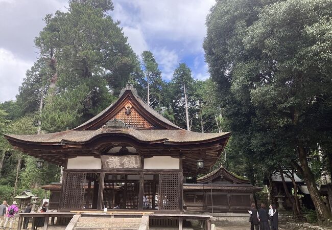 重要文化財の室町期の建物