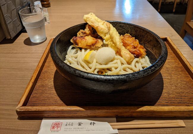 器のでかいうどん