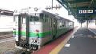 函館北斗駅から七飯駅まで乗車