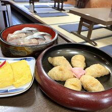 参道の名物はとても美味しかった