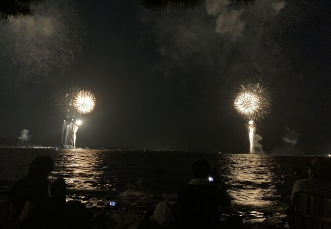 松江水郷祭湖上花火大会