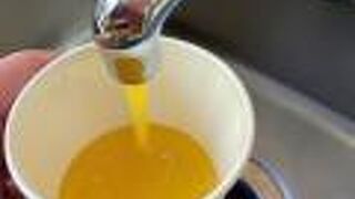 念願の蛇口ジュース！えひめ愛顔の観光物産館