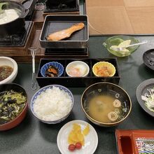 朝食です。