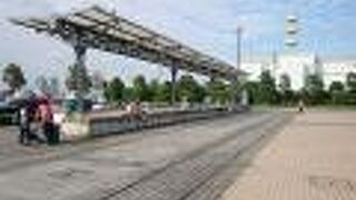 赤レンガパーク近くにあります