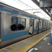 埼玉県→東京都→神奈川県をつなぐJRの電車