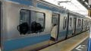 埼玉県→東京都→神奈川県をつなぐJRの電車