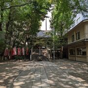 名古屋の中心地にある神社