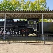 蒸気機関車C58 106号機が展示されています