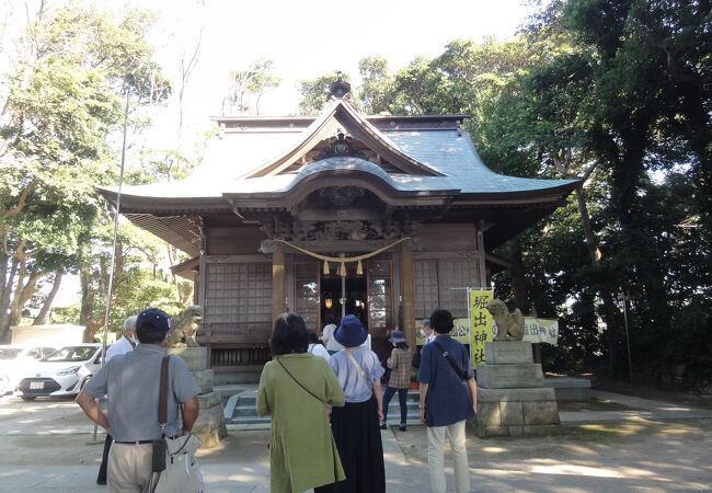 江戸時代に出来た神社