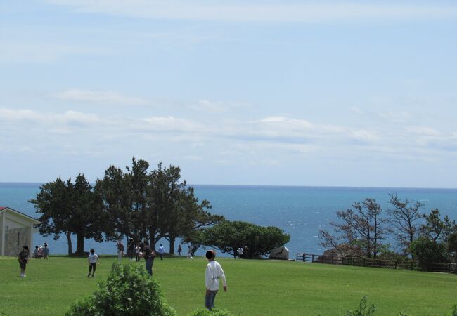 潮岬にある大きな公園