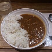 豚肉のカレーをいただきました