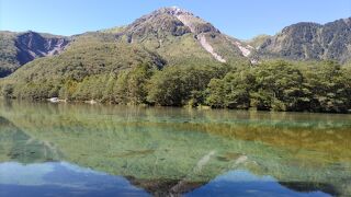 快晴の上高地散策