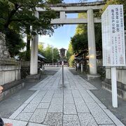  立派な神社です。