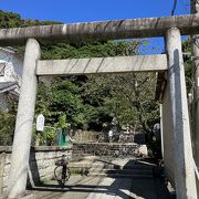 長谷の鎮守、鎌倉最古の神社