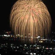 大人気の花火大会