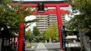 富士塚があります。