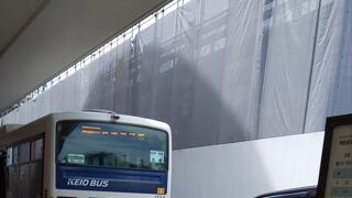 京王線の走行していない地域も