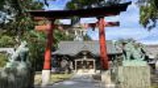 一宮城址の近くにあります