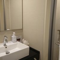 コンパクトな洗面台。