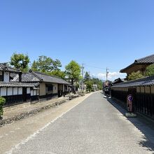 松代の街並み