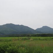 岡城から眺めると、くじゅう連山は大船山が中心です。