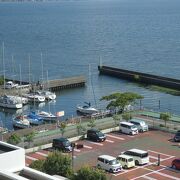 琵琶湖観光や漁業の拠点港
