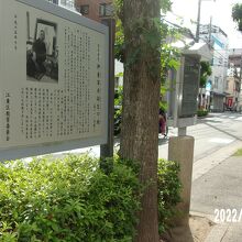 全体の様子です。右手が深川神明宮の入り口です。