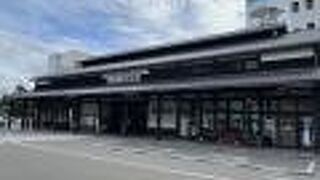 旧輪島駅、現在はバスターミナル